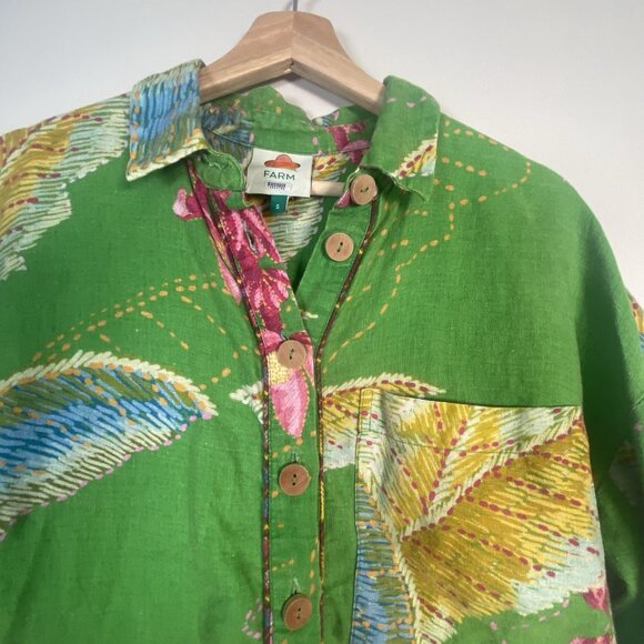 FARM Rio Green Tropical Jumpsuit - Picture 7 of 14